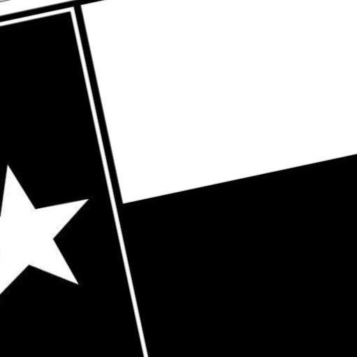 Texas State Flag detail view, ready for laser cutting and CNC routing