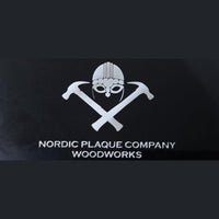 The Nordic Plaque Company Woodworks logo