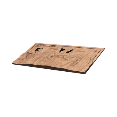 Thermopylae Battle Terrain detail view, ready for laser cutting and CNC routing