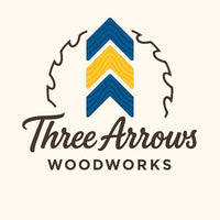 Three Arrows Woodworks logo
