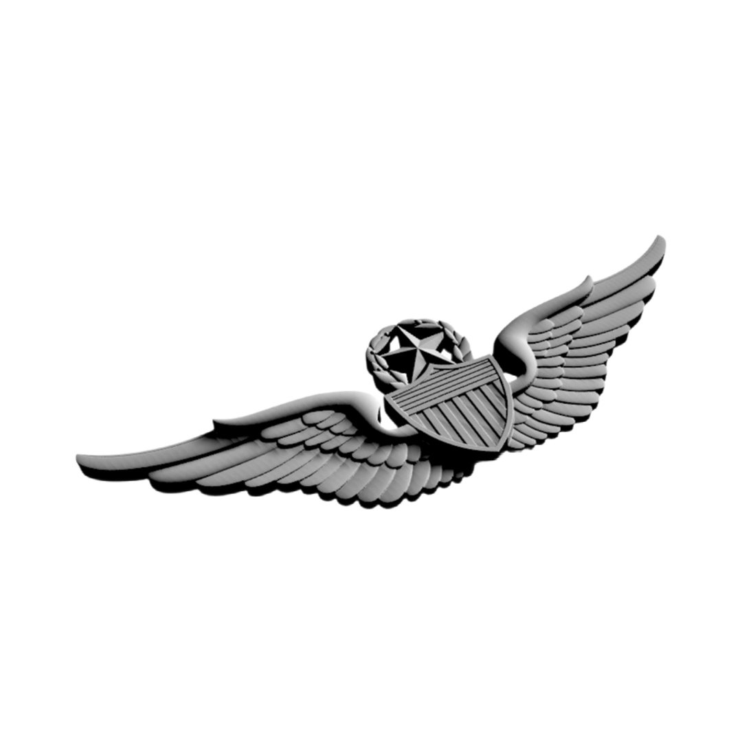 U.S. Aviation Wings (Master) design preview, patches, badges & insignia