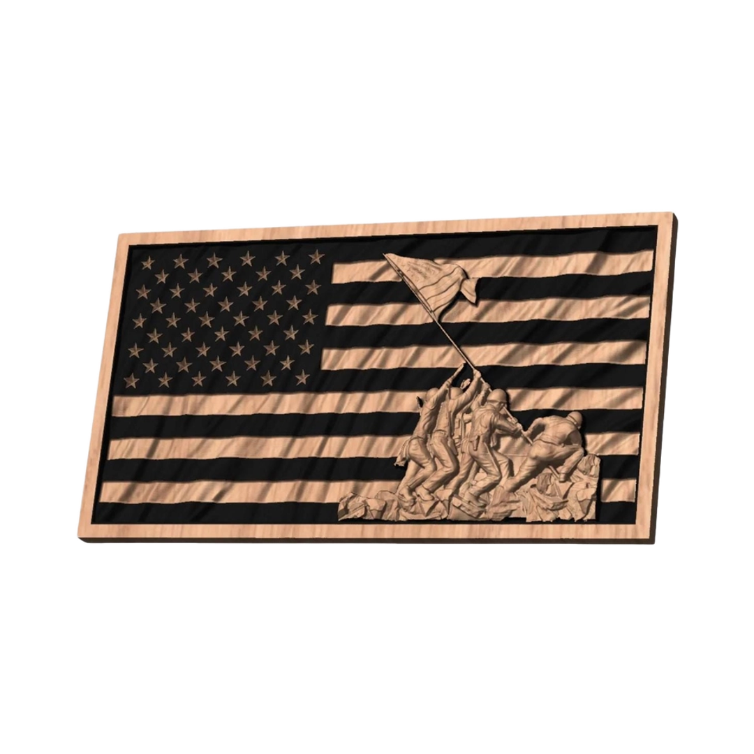 U.S. Marines Iwo Jima Flag/ design preview, marines