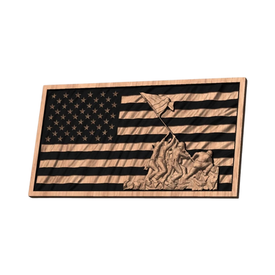 U.S. Marines Iwo Jima Flag/ design preview, marines