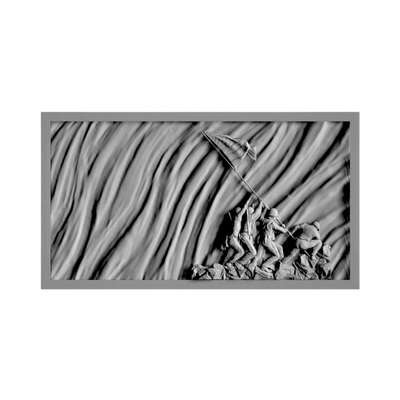 U.S. Marines Iwo Jima Flag/ STL file included with instant download