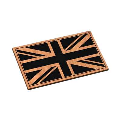 United Kingdom Flag SVG file for laser cutting and CNC routing, LightBurn and Vectric ready