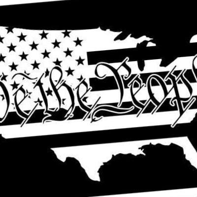 United States 'We The People' Flag detail view, ready for laser cutting and CNC routing