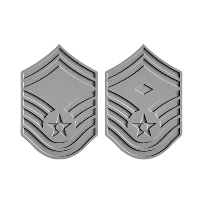 U.S. Air Force Senior Master Sergeant STL file for 3D printing and CNC routing, LightBurn and Vectric ready