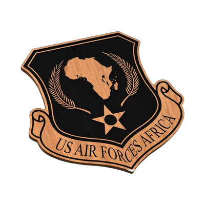 U.S. Air Force Africa SVG file for laser cutting and CNC routing, LightBurn and Vectric ready