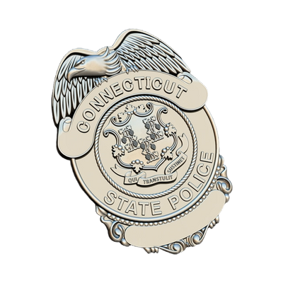 Connecticut State Police badge design preview, patches, badges & insignia