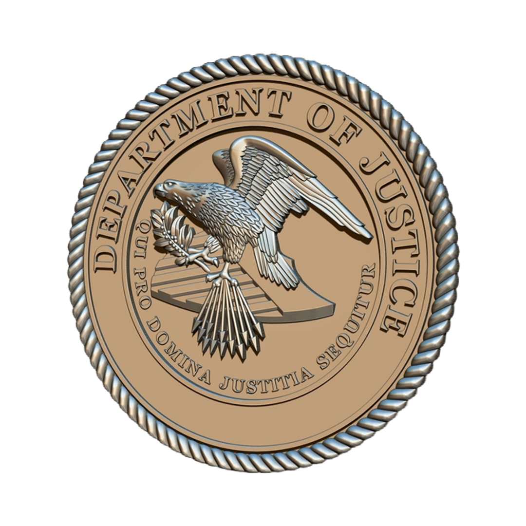 U.S. Department of Justice design preview, federal agencies