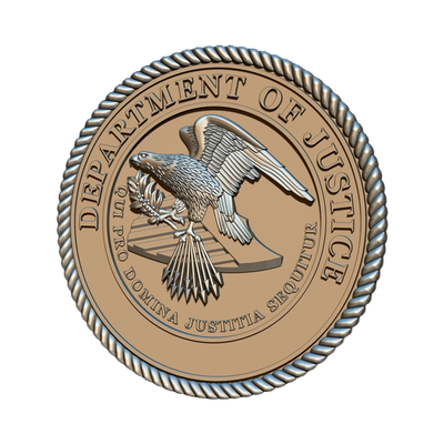 U.S. Department of Justice design preview, federal agencies
