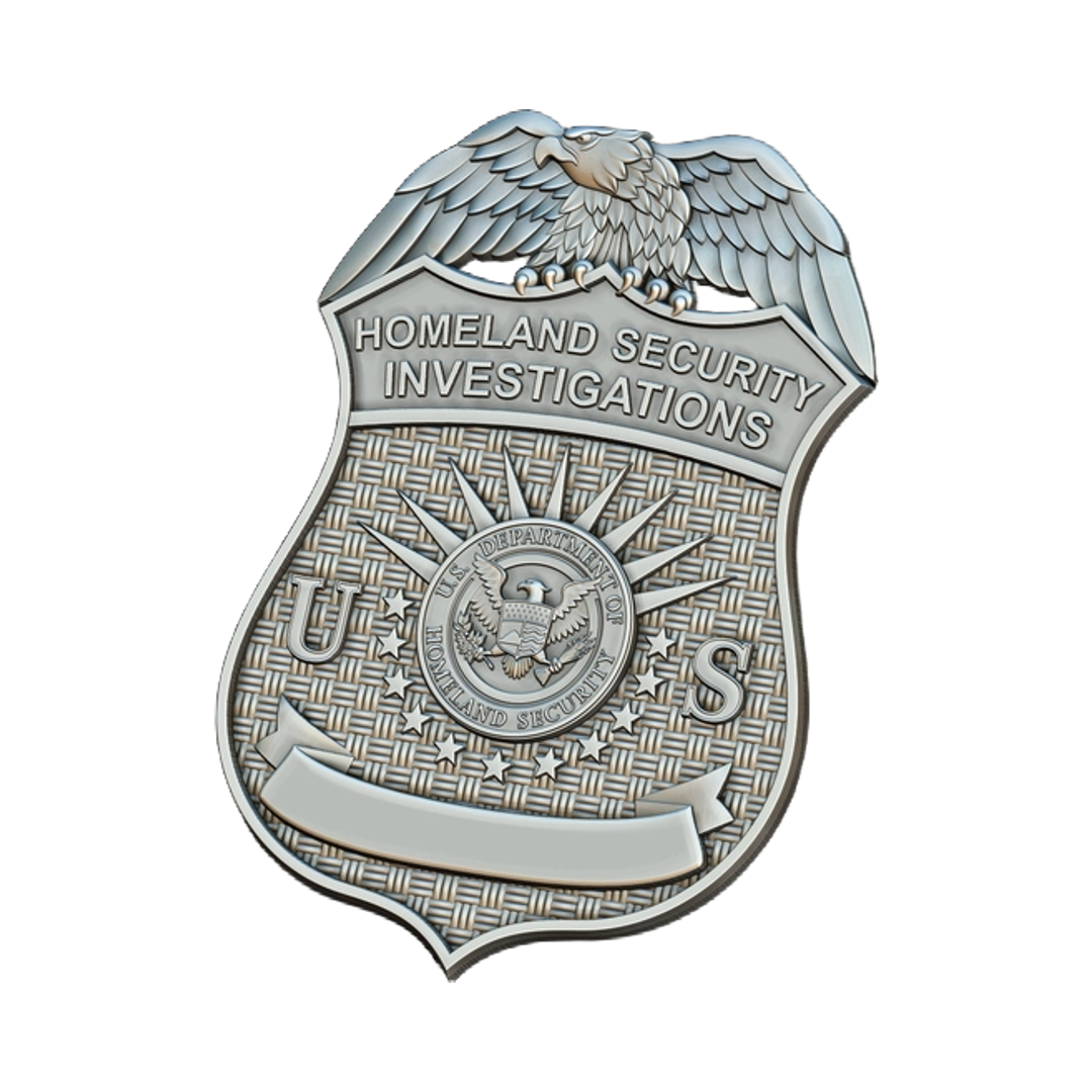 U.S. Homeland Security Investigations design preview, patches, badges & insignia