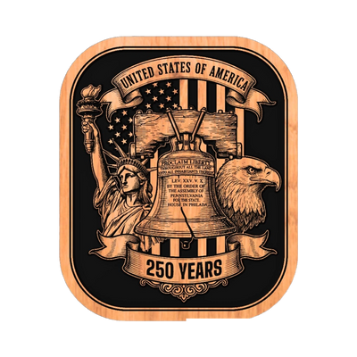 USA 250th Year Anniversary design preview, patriotic & americana