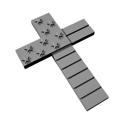 USA Cross Flag design preview, flags