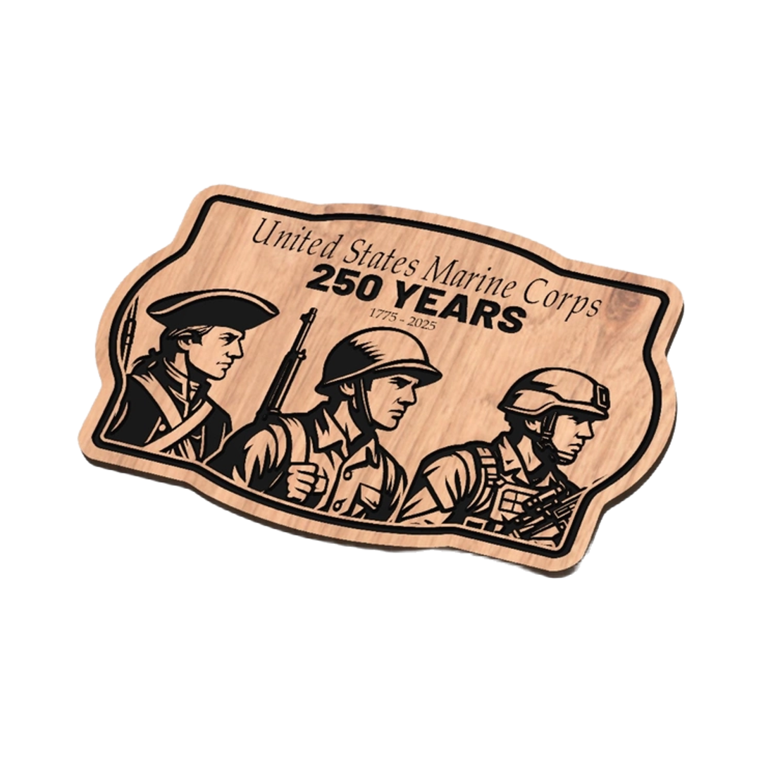 USMC 250th Anniversary SVG file included with instant download