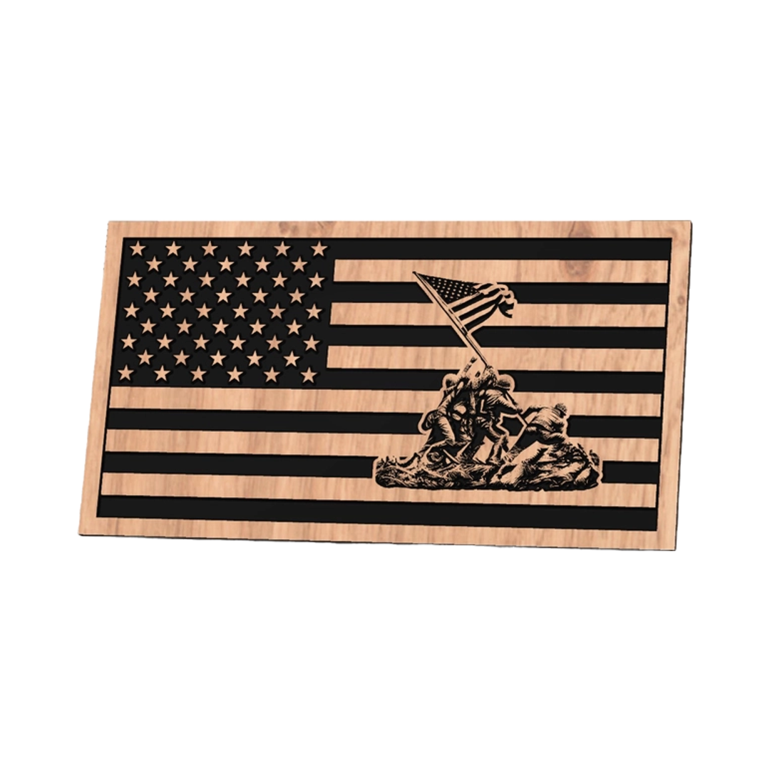 USMC Iwo Jima Flag Raising design preview, marines