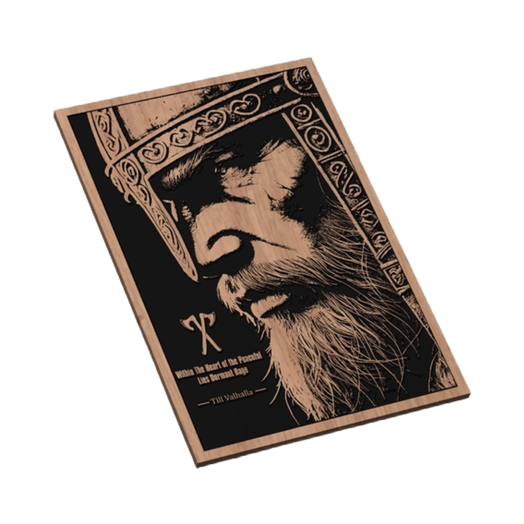 Viking SVG file for laser cutting and CNC routing, Glowforge and LightBurn ready