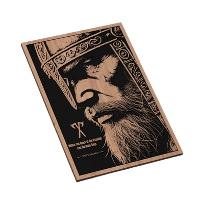 Viking SVG file for laser cutting and CNC routing, Glowforge and LightBurn ready