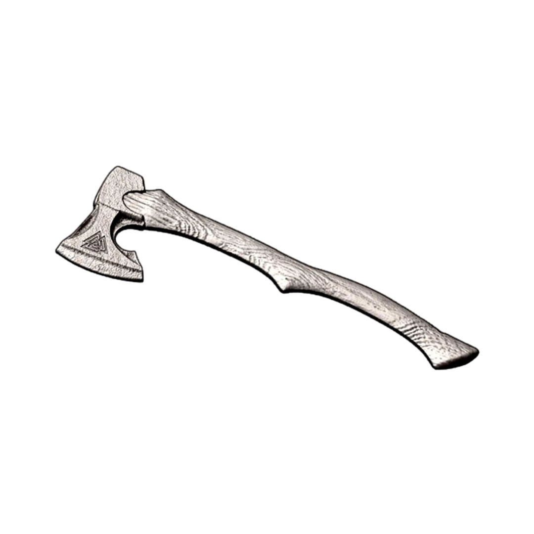 Viking Axe detail view, ready for 3D printing and CNC routing
