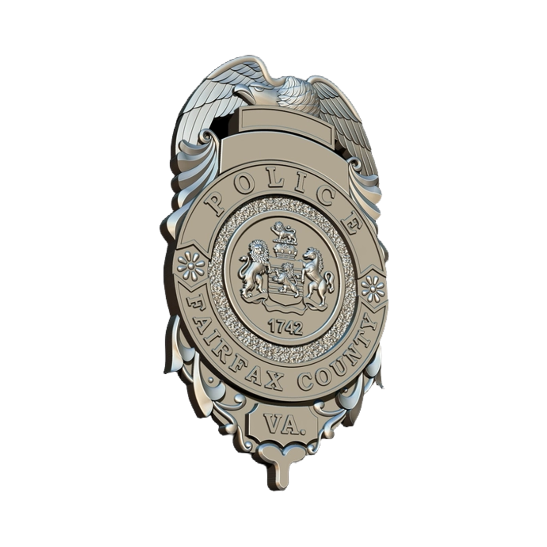 Fairfax Virginia Police Badge design preview, patches, badges & insignia