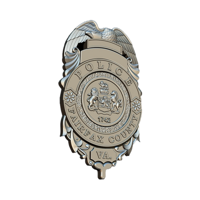 Fairfax Virginia Police Badge design preview, patches, badges & insignia