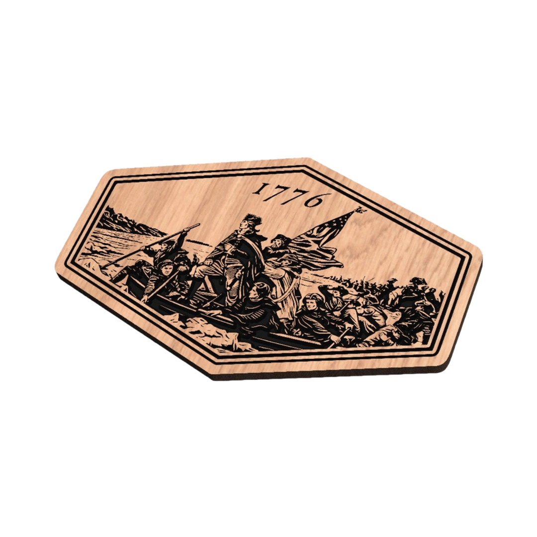 Washington Delaware Crossing SVG file included with instant download
