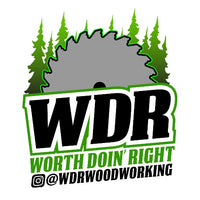 WDR Woodworking logo