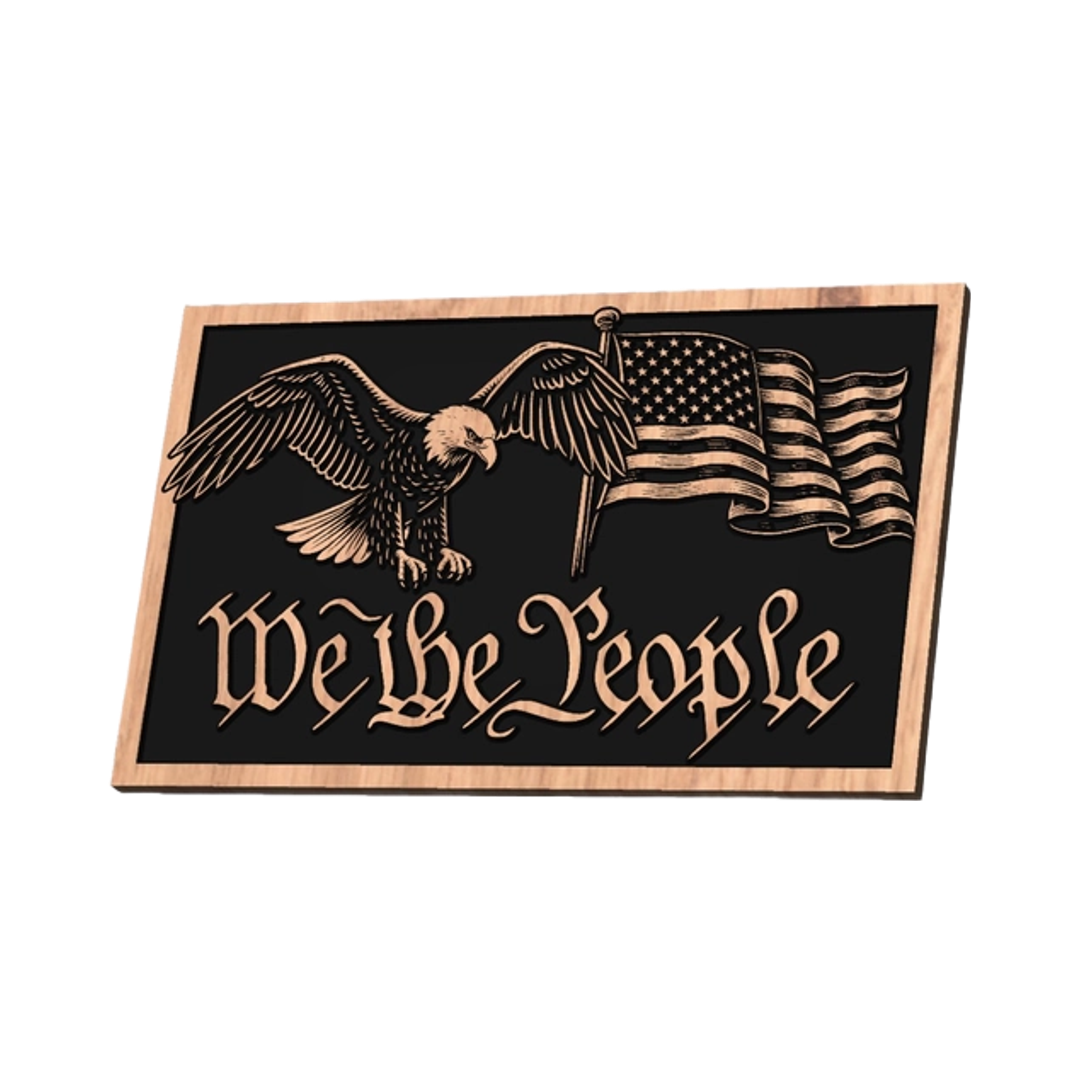 We The People Sign design preview, 2nd amendment & freedom
