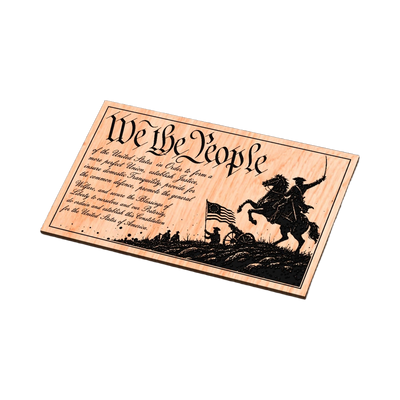 We The People Constitution Battle design preview, patriotic & americana