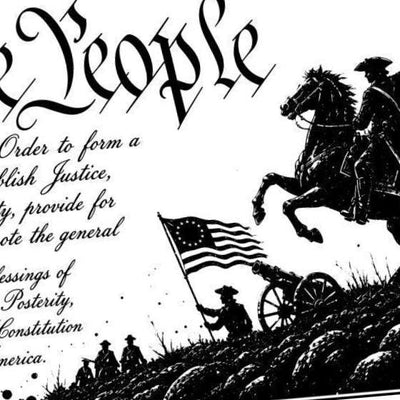 We The People Constitution Battle SVG file included with instant download