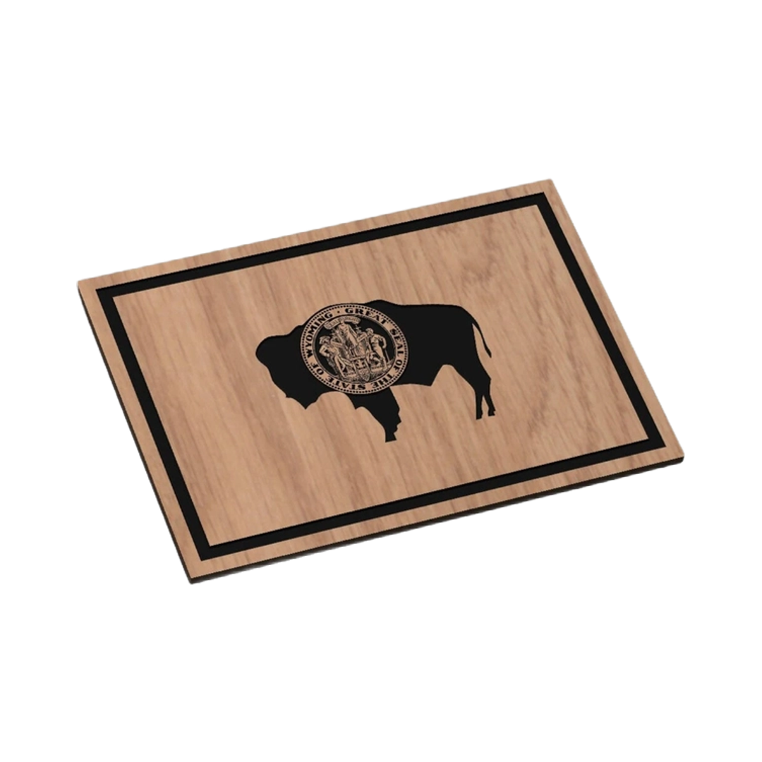 Wyoming State Flag design preview, flags