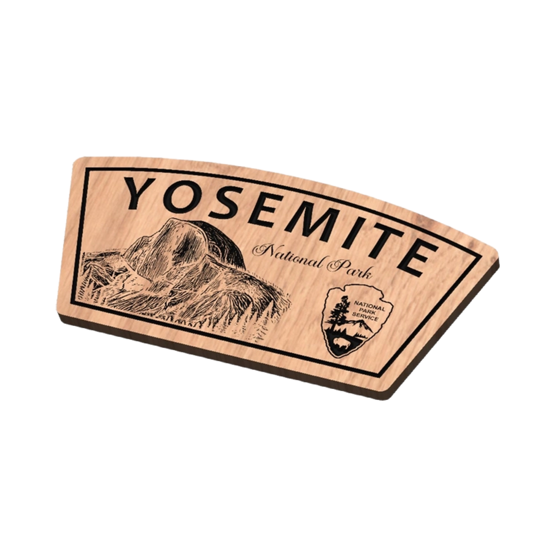 Yosemite National Park Design compatible with LightBurn and Vectric