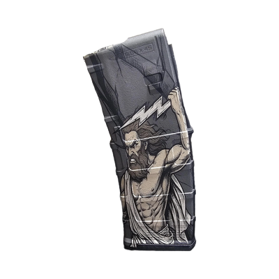 Zeus MAG Engraving File design preview, pmag designs